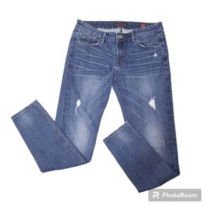 Cult of Individuality Zen Slim Curvy Distressed Size 28